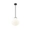 Z-Lite Newbury 1 Light Pendant, 13in. W x 14.25in. H, Matte Black 7512P13-MB - alternate 2